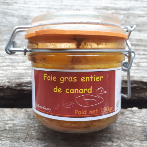 Foie gras de canard 190g (3...